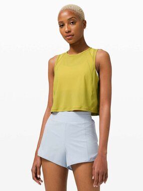 Lululemon Women's Sculpt Tank *Cropped - Yellow Pear